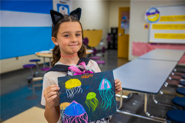 SACC artwork with bright colors
